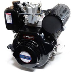 общий вид модели двигатель дизельный lifan c192f-d (вал 25мм)