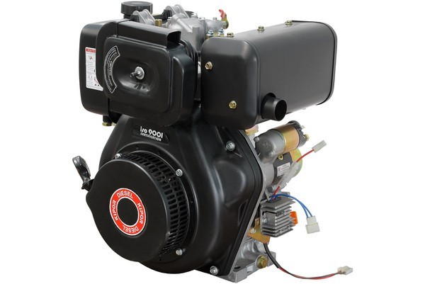 общий вид модели двигатель дизельный tss km186fa (d=25,4 мм.) /engine assy (km186fage-00000)