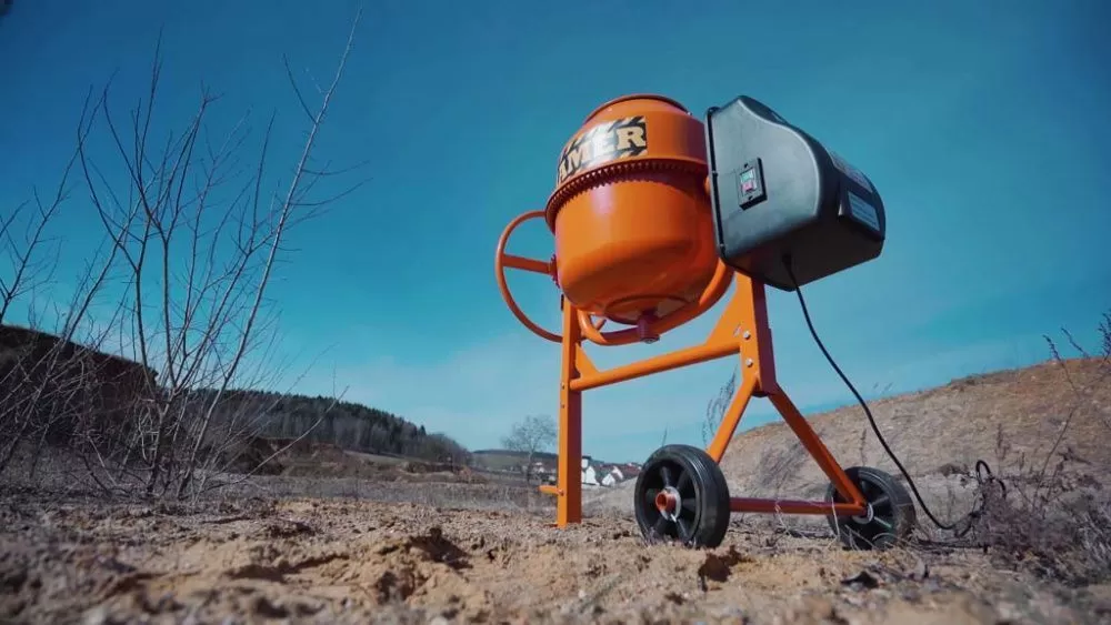 вид модели бетономешалка hamer cm-220