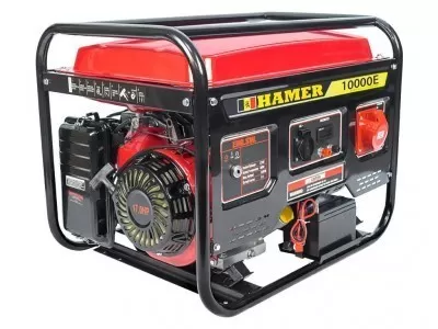 Бензогенератор HAMER 10000E