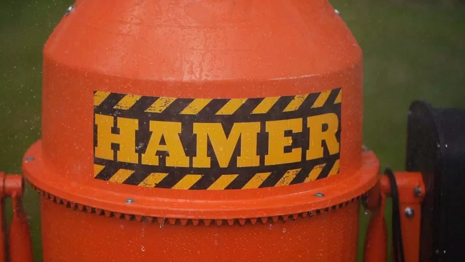 вид модели бетономешалка hamer cm-170
