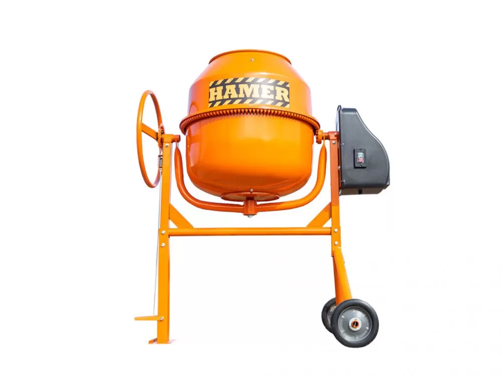 вид модели бетономешалка hamer cm-170