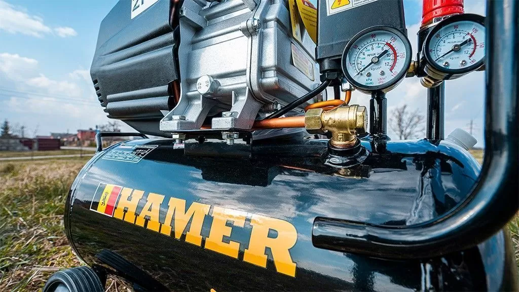 вид модели компрессор hamer air-1 (0583u) уценка