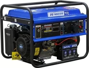 вид модели генератор бензиновый eco pe-9001es