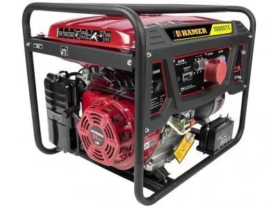 Бензогенератор HAMER 10000TE-PRO (трехфазный)
