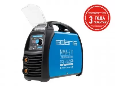 Сварочный аппарат инверторный SOLARIS MMA-211