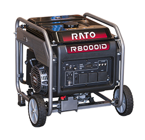 общий вид модели генератор бензиновый rato r8000id