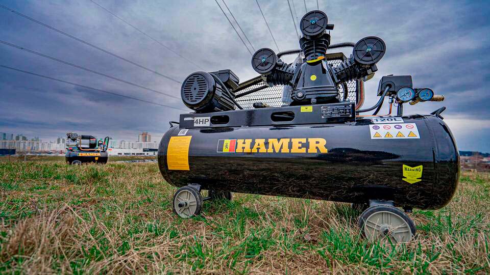 вид модели компрессор hamer pro-2 (0587u) уценка