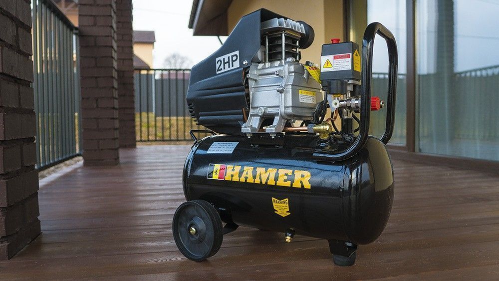 Компрессор HAMER AIR-1 (0155U) УЦЕНКА вид модели компрессор hamer air-1 (0155u) уценка