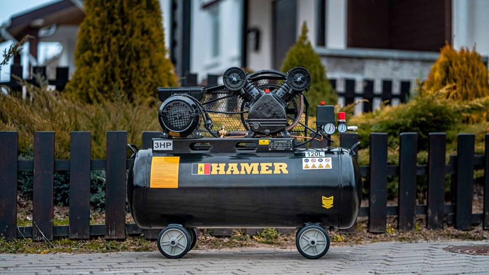 вид модели компрессор hamer pro-1/2.6 (0588u) уценка
