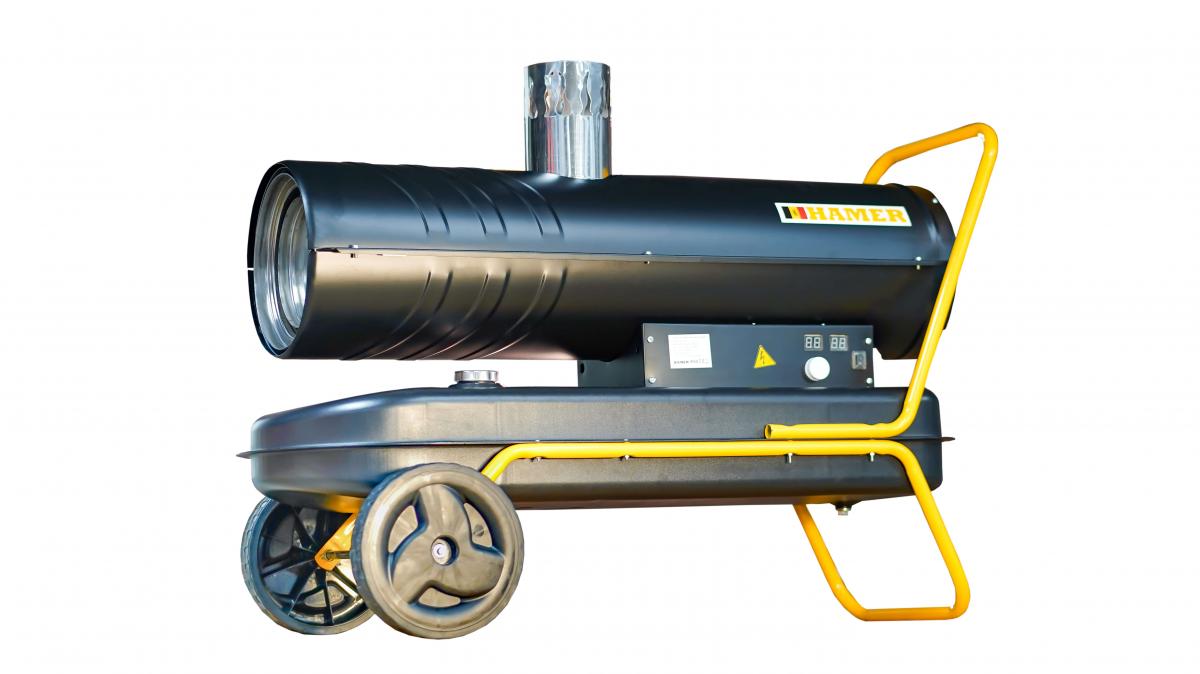 общий вид модели нагреватель воздуха дизельный hamer dh-60b (автоматический)