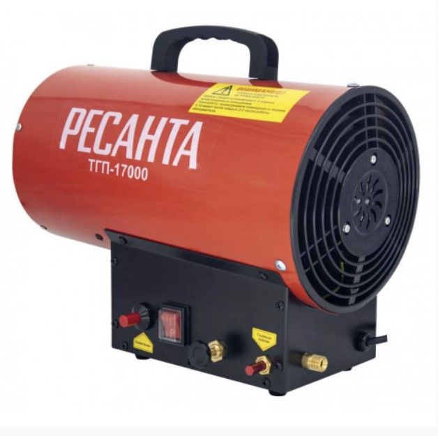 Пушка тепловая газовая ТГП-17000 Ресанта вид модели пушка тепловая газовая тгп-17000 ресанта