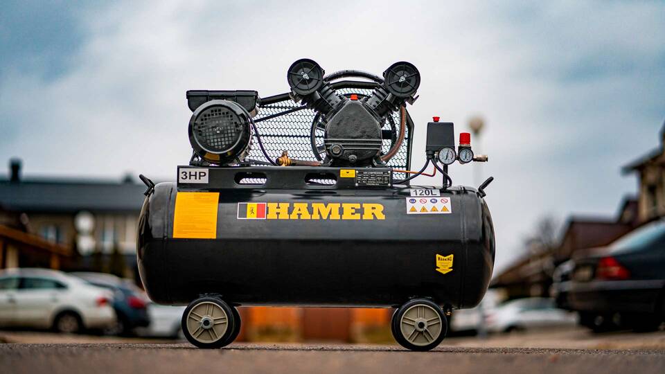 вид модели компрессор hamer pro-1/2.6 (0588u) уценка