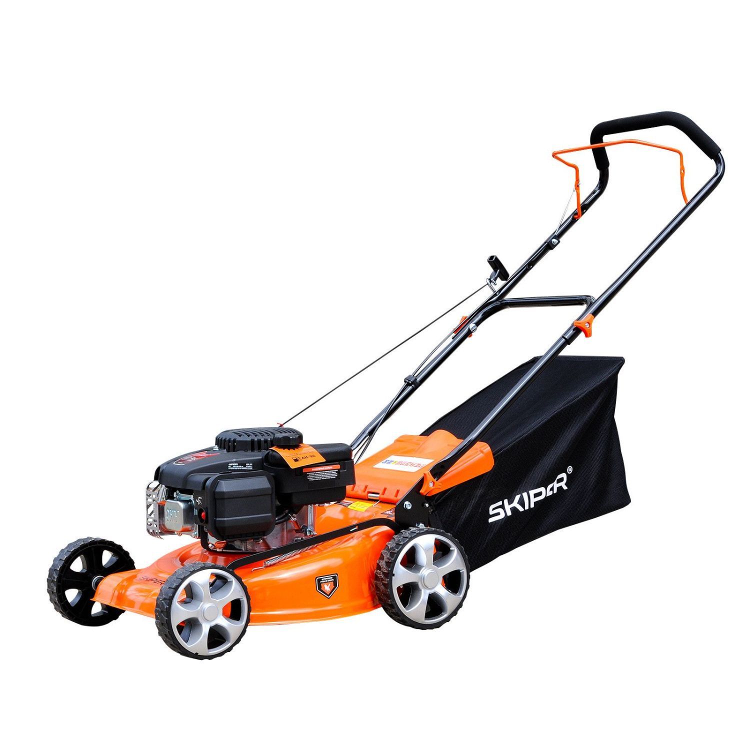 вид модели газонокосилка бензиновая skiper gw461
