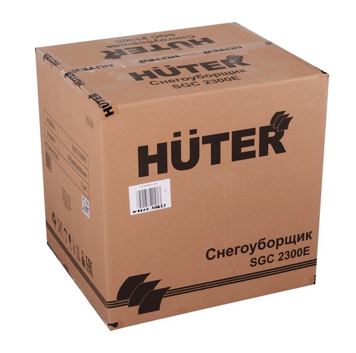 вид модели снегоуборщик электрический huter sgc 2300e (2000е)