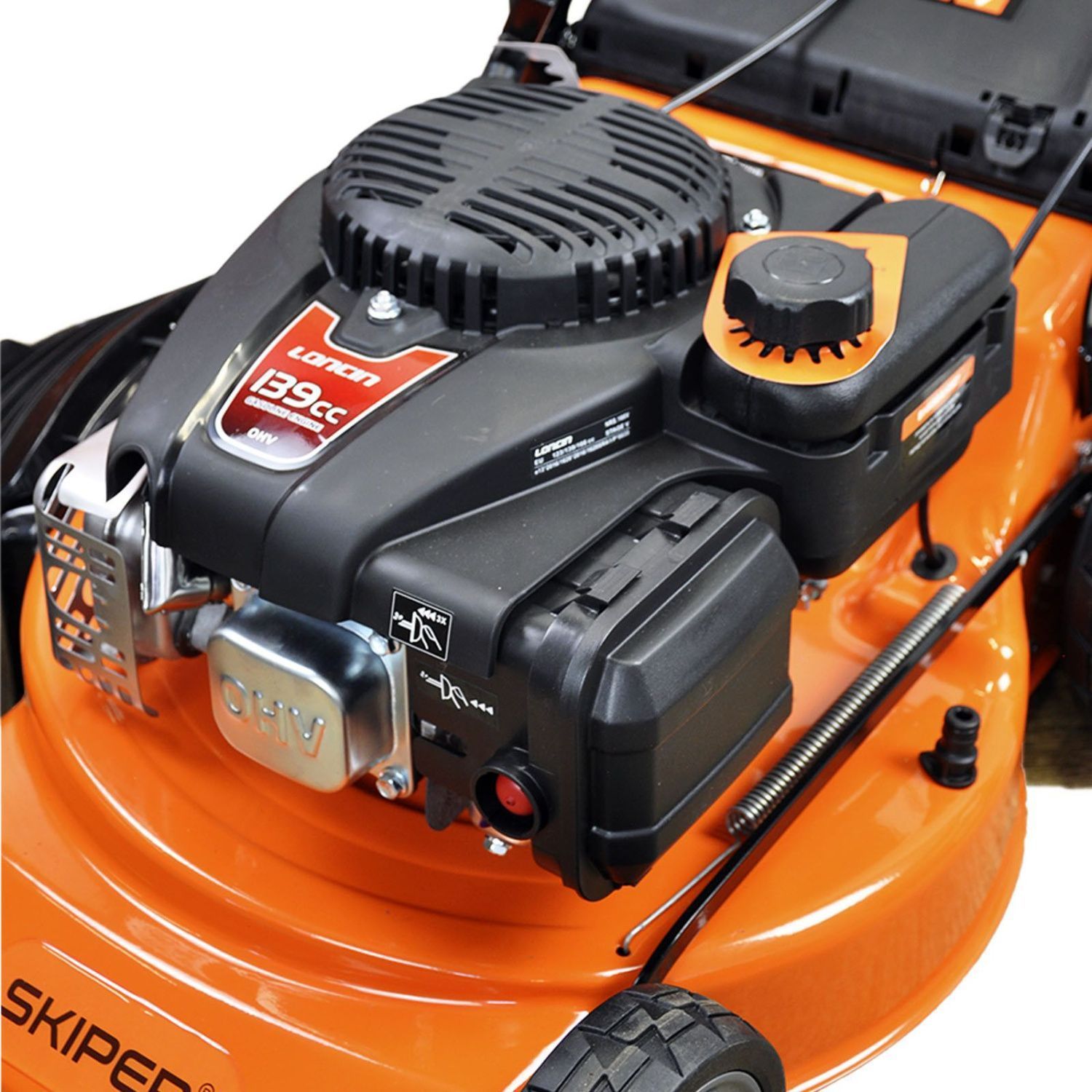 вид модели газонокосилка бензиновая skiper gw463s