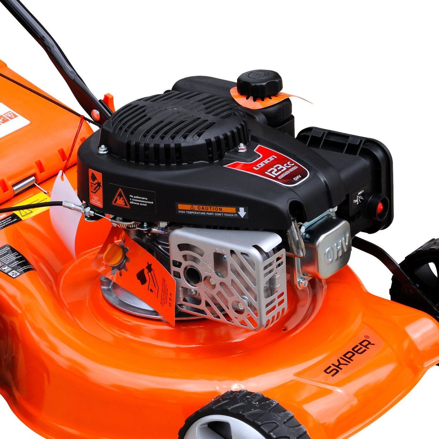 вид модели газонокосилка бензиновая skiper gw461