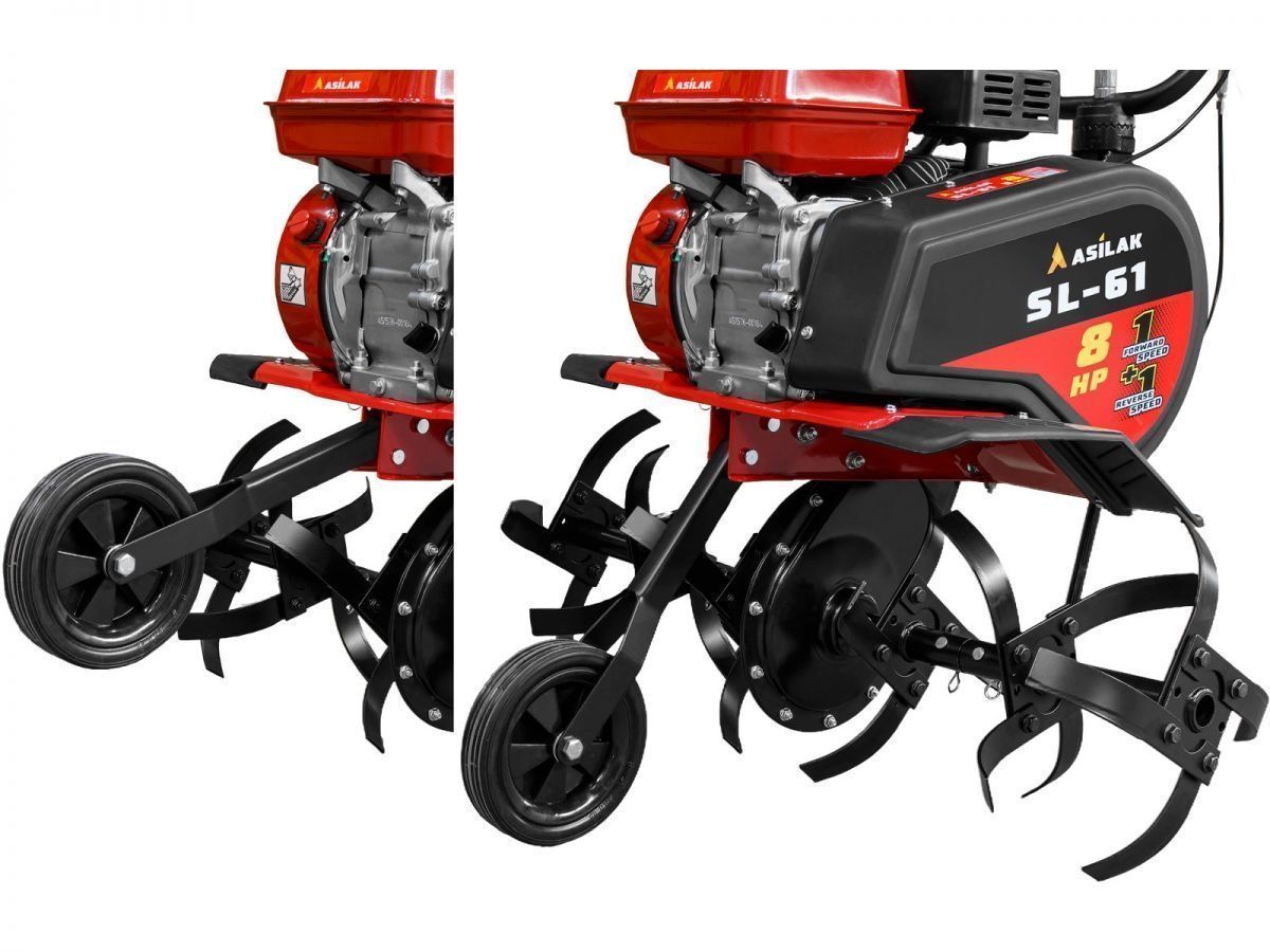 Культиватор бензиновый ASILAK SL-61 вид модели культиватор бензиновый asilak sl-61