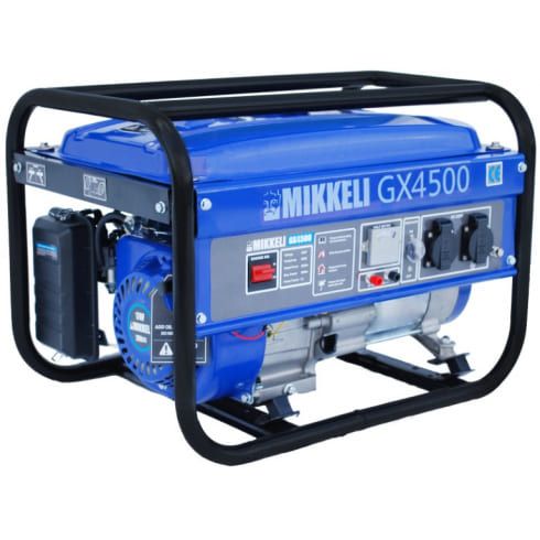 вид модели бензиновый генератор mikkele gx4500