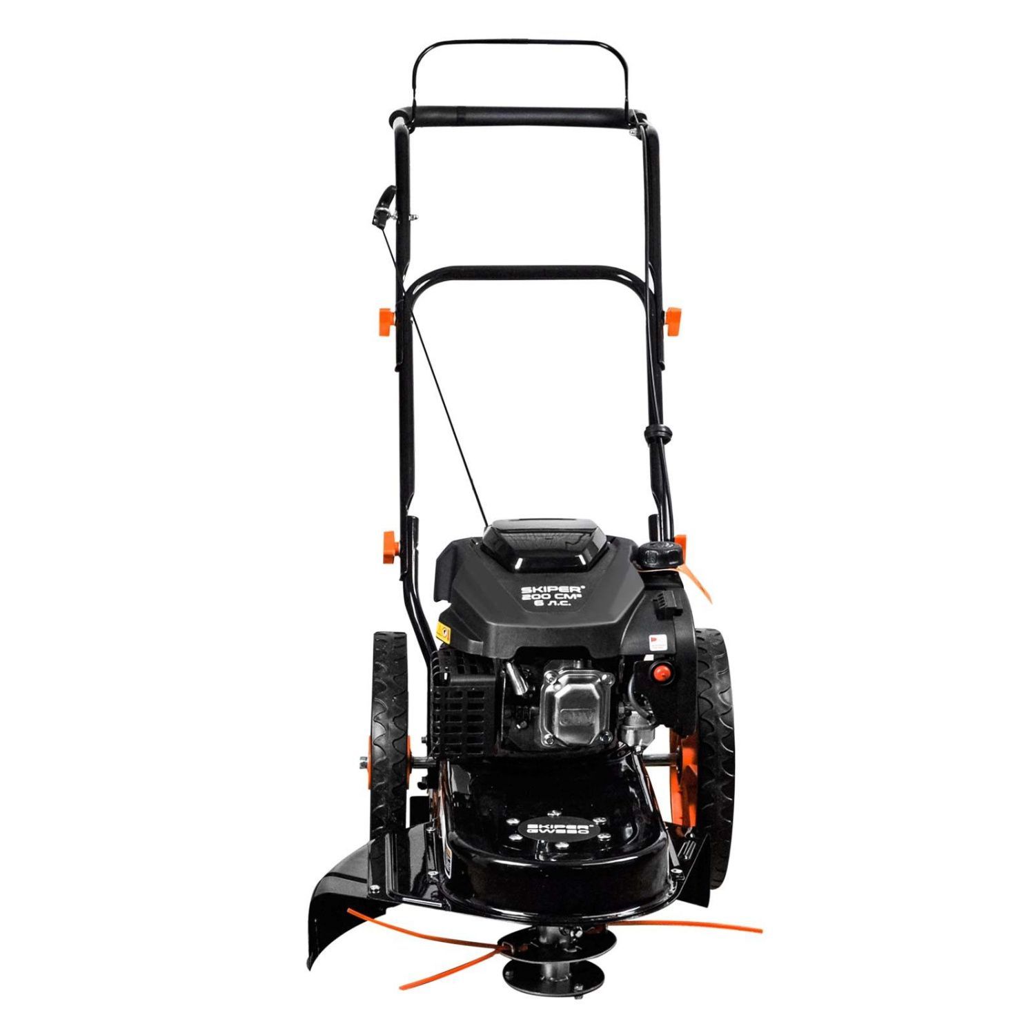 вид модели газонокосилка бензиновая skiper gw550