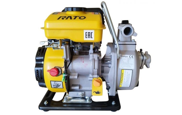 вид модели мотопомпа бензиновая rato rt25zb20-1.1q