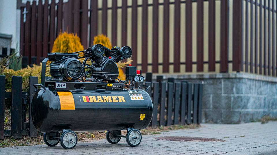 вид модели компрессор hamer pro-1/2.6 (0588u) уценка
