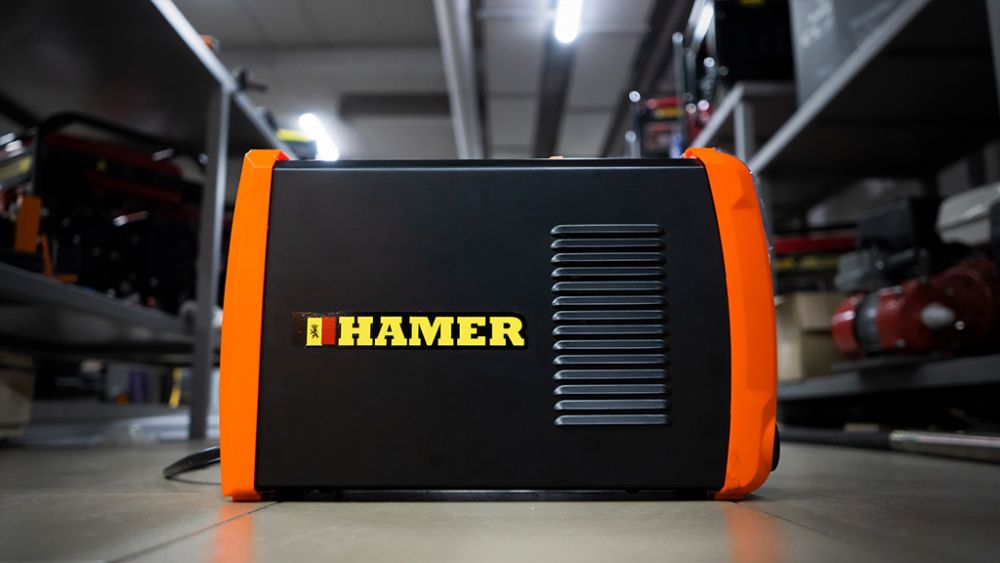 вид модели сварочный инвертор hamer mma-250 pro evolution