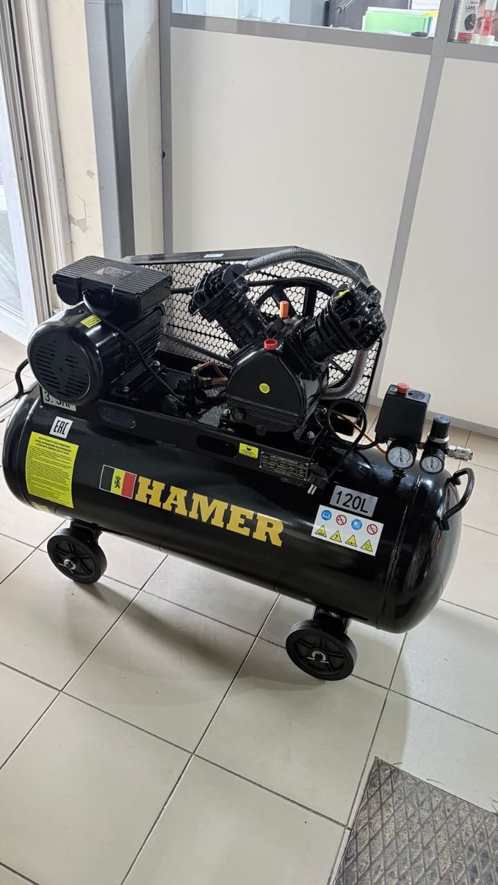 вид модели компрессор hamer pro-1/2.6 (0588u) уценка