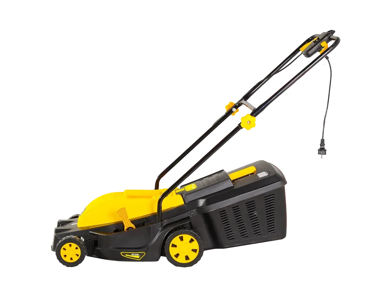 вид модели газонокосилка электрическая huter elm-2000p
