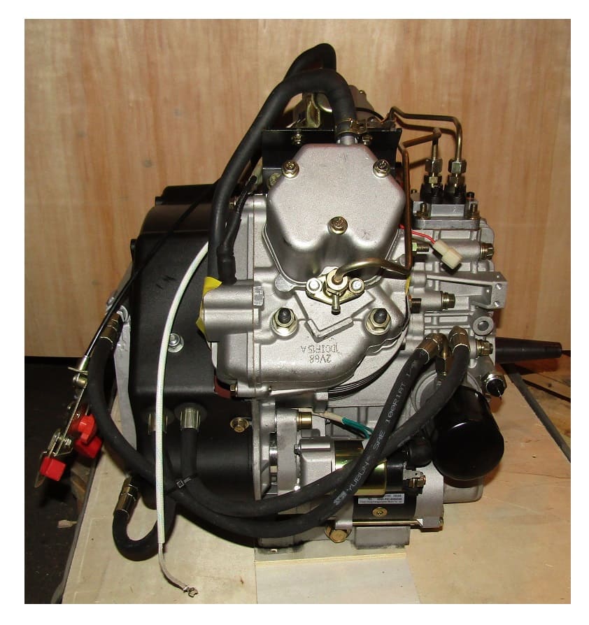вид модели двигатель дизельный tss r2v870x