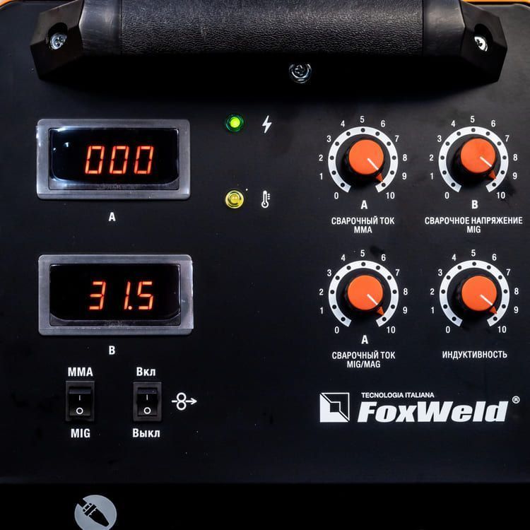 вид модели сварочный полуавтомат foxweld invermig 351 pwe