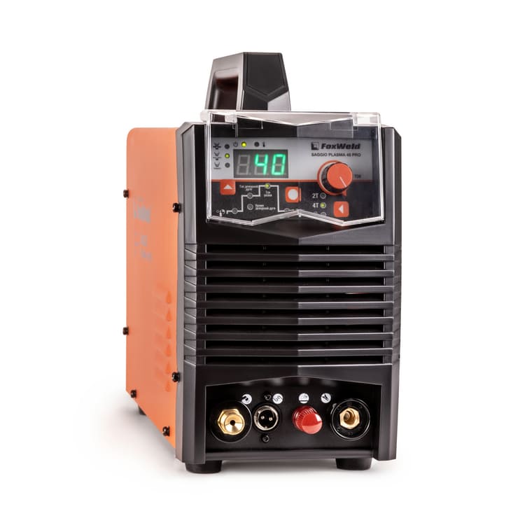 вид модели аппарат плазменной резки foxweld saggio plasma 45 pro