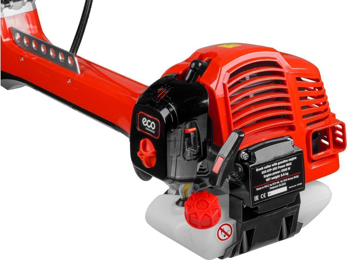 вид модели триммер бензиновый eco gtp-255 power max