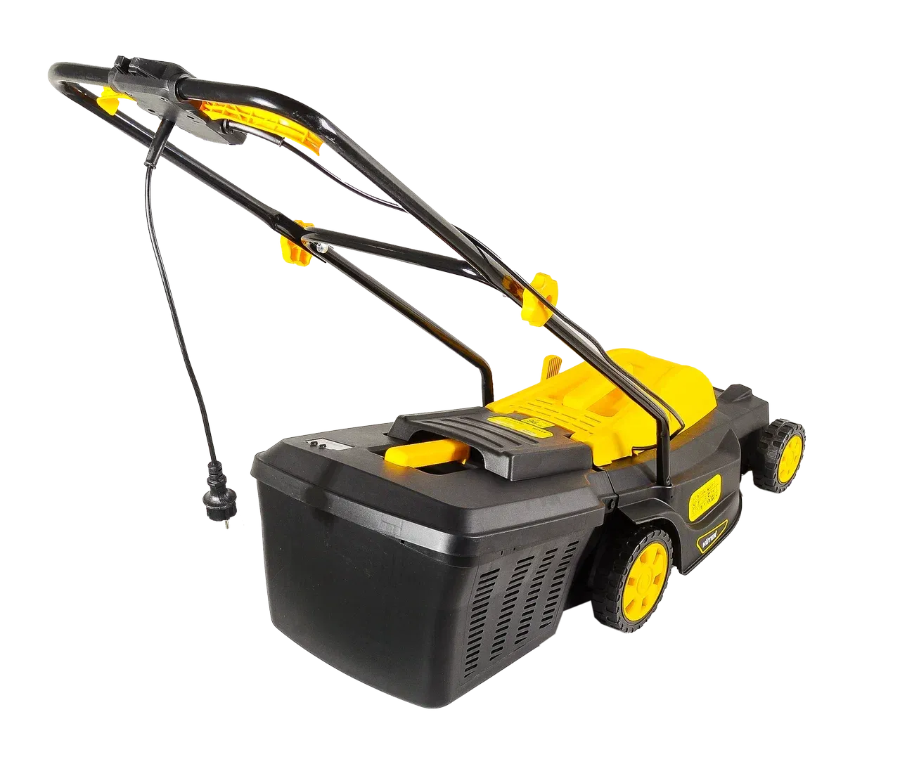 вид модели газонокосилка электрическая huter elm-2000p
