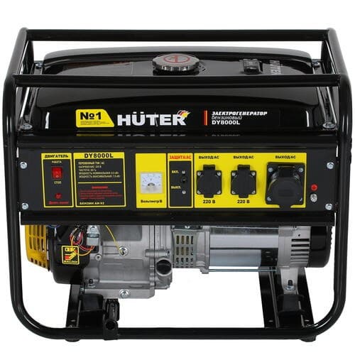 вид модели электрогенератор huter dy8000l