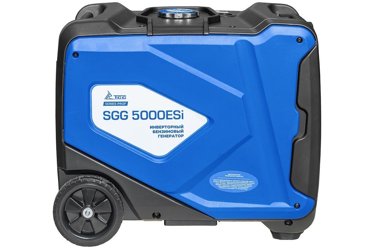 вид модели генератор бензиновый инверторный sgg 5000esi