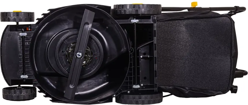 вид модели газонокосилка электрическая huter elm-1800p