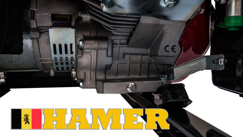 вид модели бензогенератор hamer 10000e (0585u) уценка