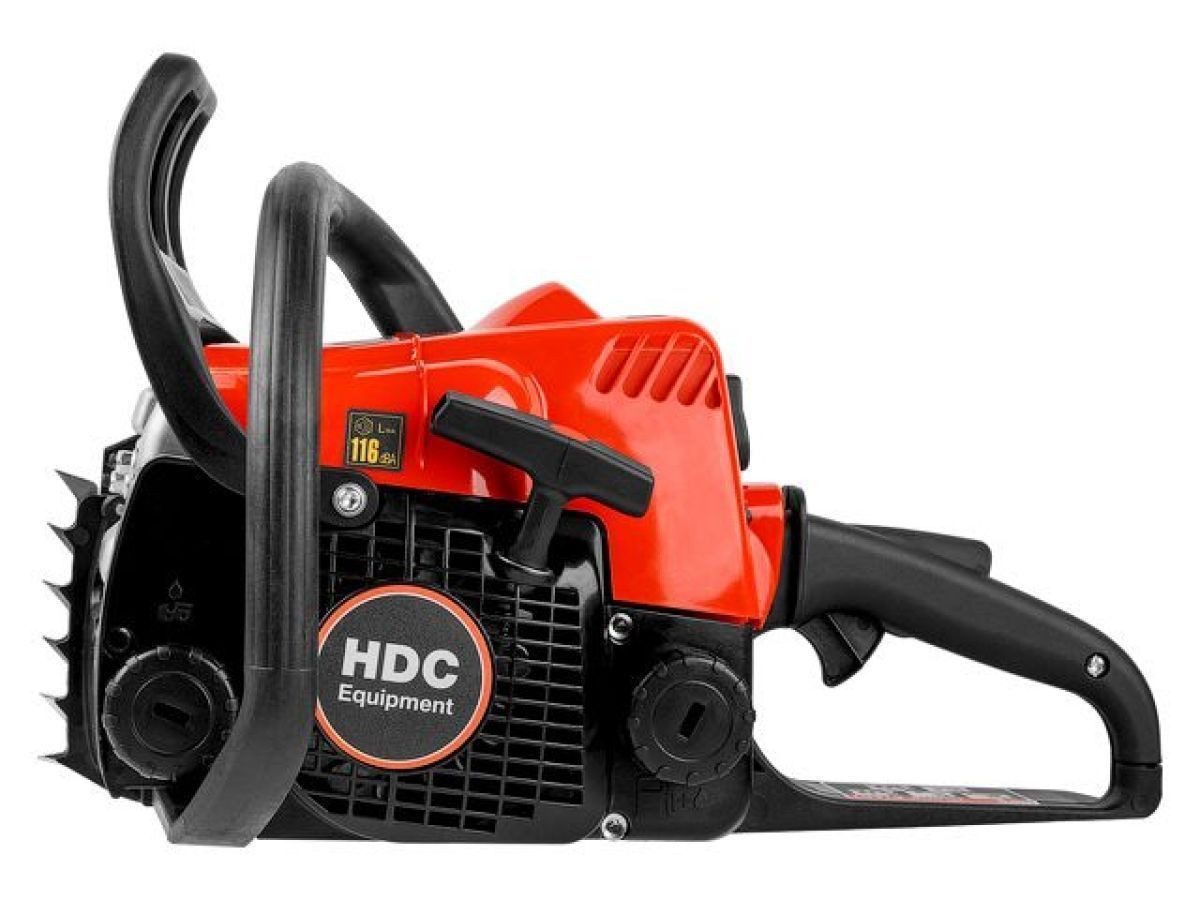 вид модели бензопила hdc hd-c180 без шины и цепи