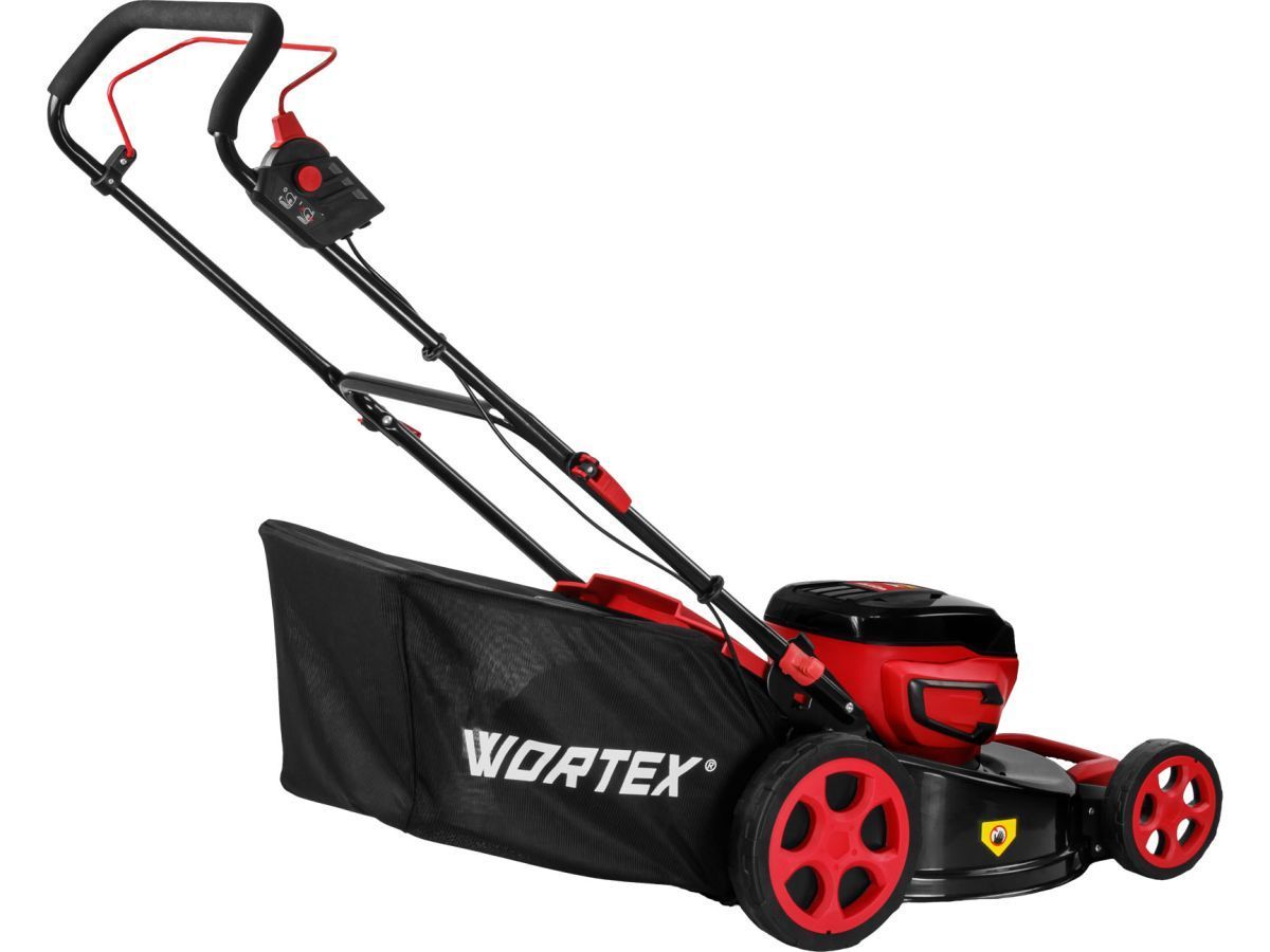 вид модели газонокосилка аккумуляторная wortex clm 4536