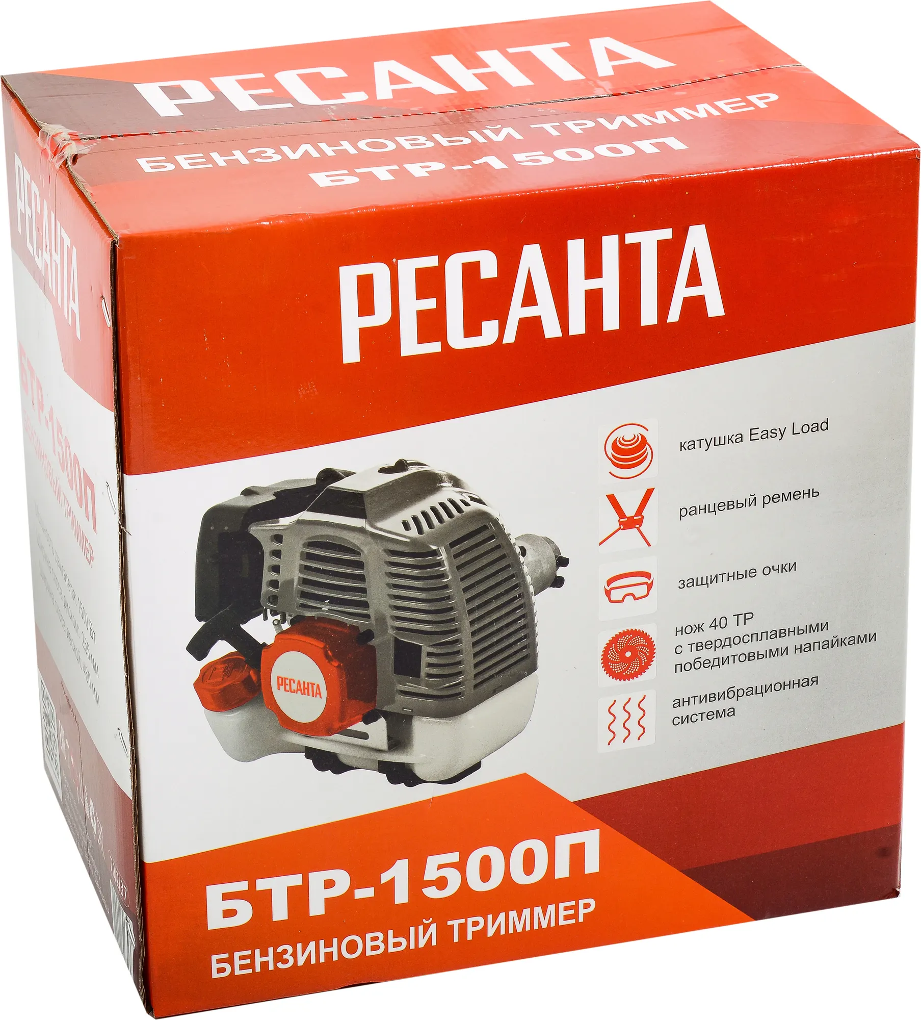 вид модели триммер бензиновый ресанта бтр-1500п