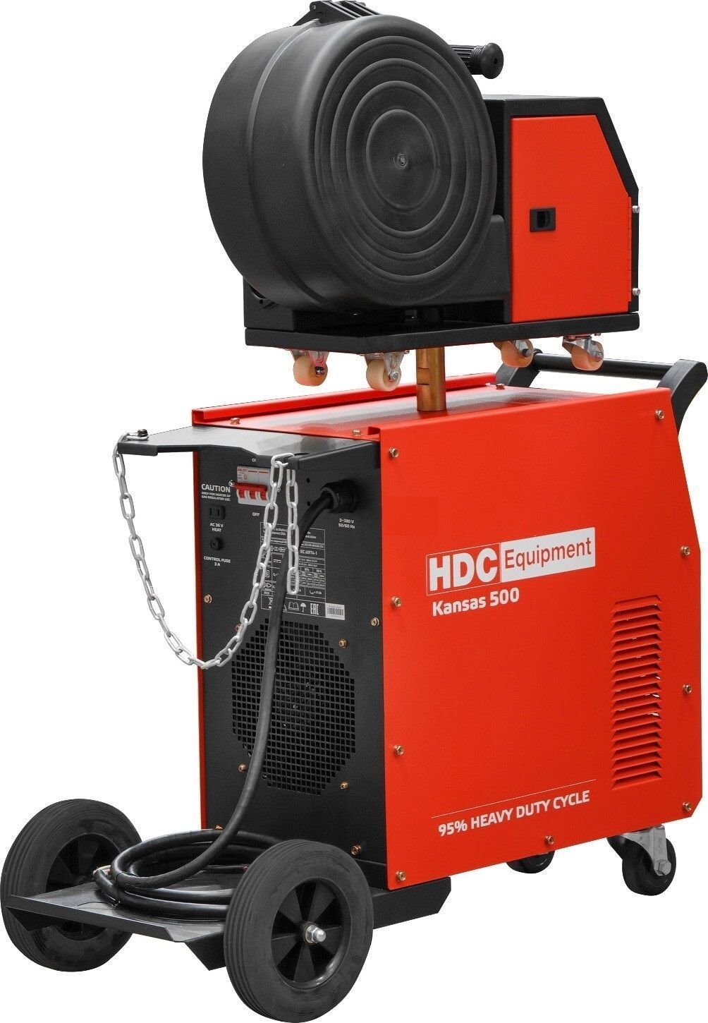Сварочный полуавтомат HDC Kansas 500 вид модели сварочный полуавтомат hdc kansas 500