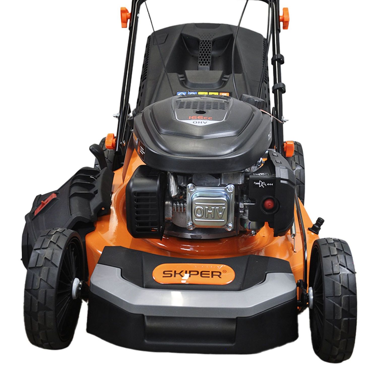 вид модели газонокосилка бензиновая skiper gw512s