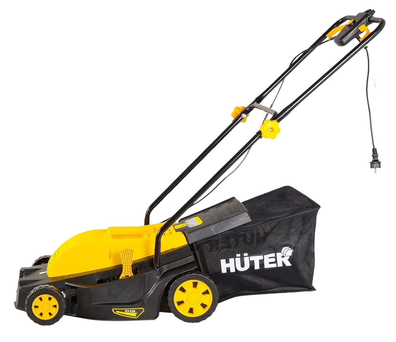 вид модели газонокосилка электрическая huter elm-2000t