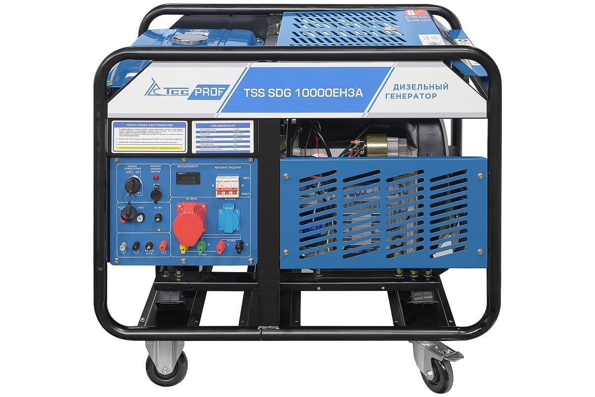 вид модели генератор дизельный tss sdg 10000eh3a