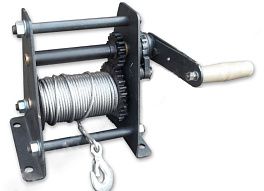 Лебедка ручная TOR ЛР-1, 40 м вид модели лебедка ручная tor лр-1, 40 м