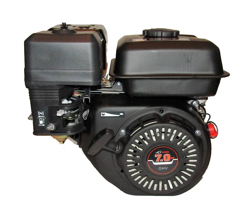 вид модели двигатель tss km210c-w (для мотопомпы, вал типа w)