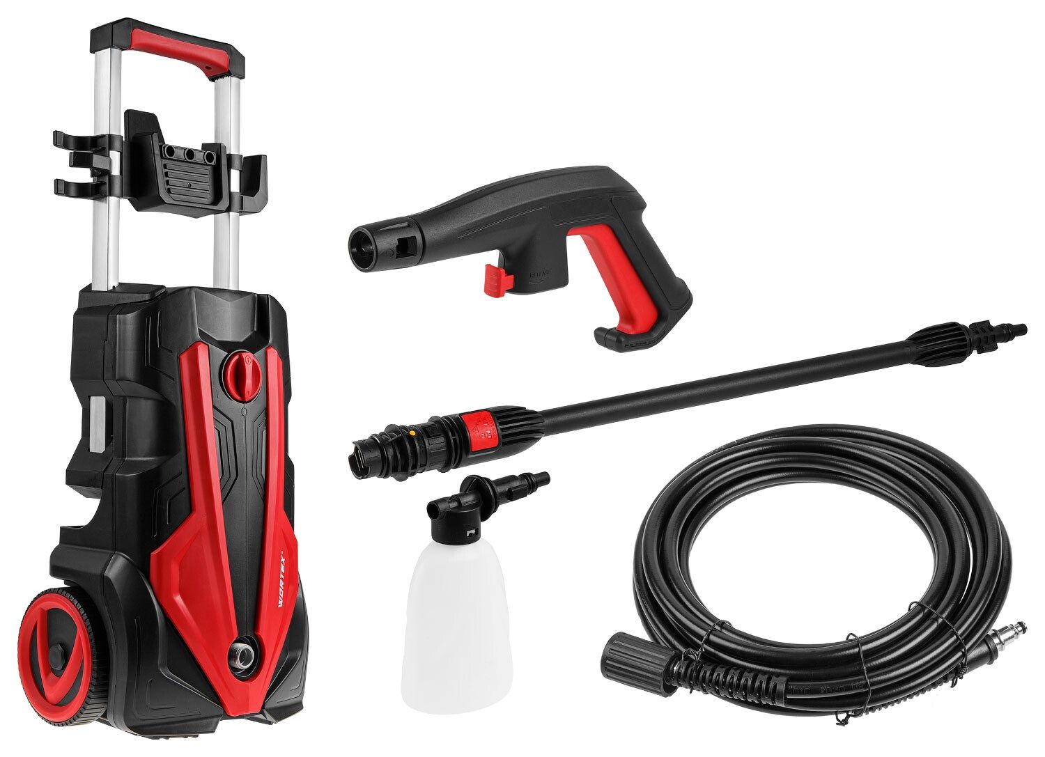 вид модели мойка высокого давления wortex pw 1620