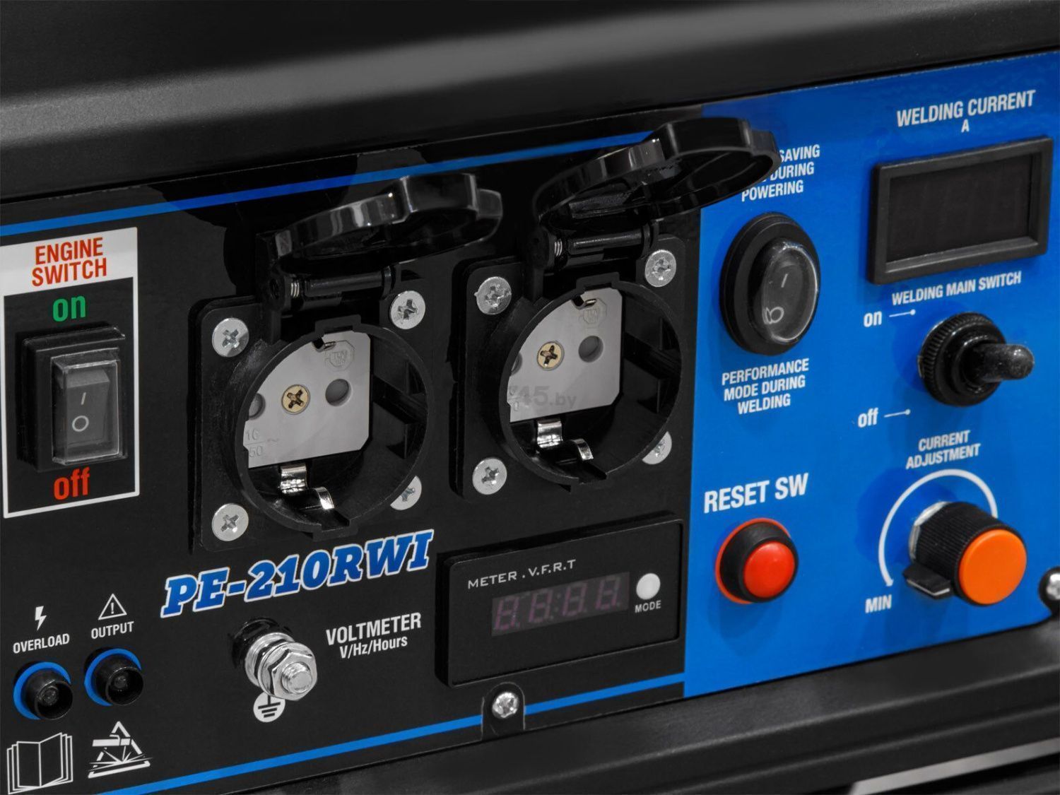 вид модели генератор сварочный бензиновый eco pe-210rwi