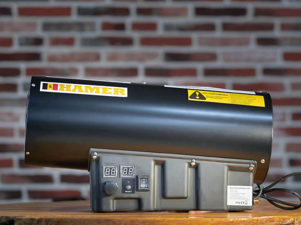 вид модели нагреватель воздуха газовый hamer gh-30 (автоматический)